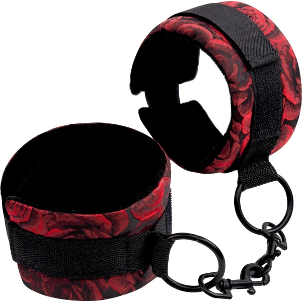 Secret Kisses Rosegasm Soft Bondage Cuffs