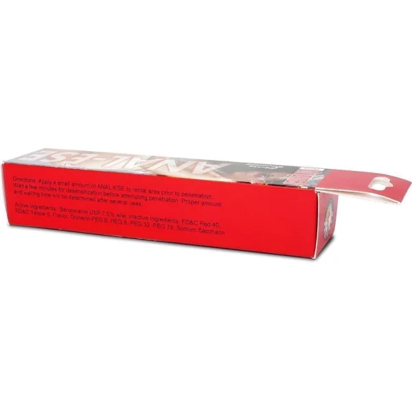 Anal-Ese Cherry - Numbing Anal Lubricant | 1.5oz (45ml)