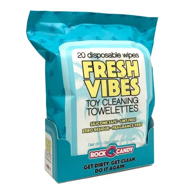 Fresh Vibes Toy Cleaning Towelettes