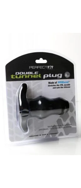 D-Tunnel Plug Large Black