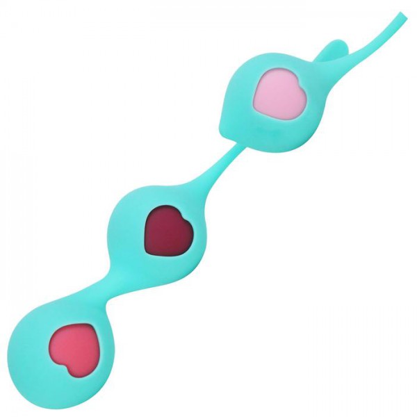 Combination Duo Tone Kegel Ball and Pleasure Ball Exerciser Set