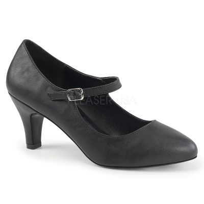 3 inches Block Heel D orsay Mary Jane Pump