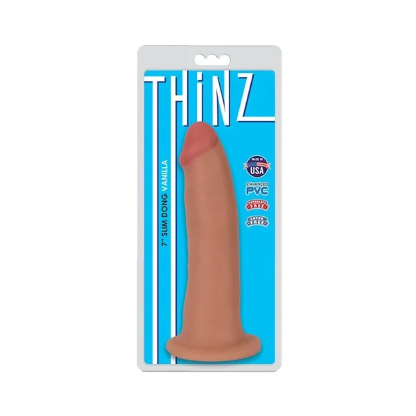 Thinz 7 inches Slim Realistic Dong with Suction Cup — image 7 of 12