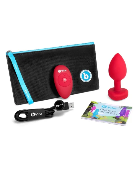 B-Vibe Vibrating Heart Plug M/L — image 10 of 13