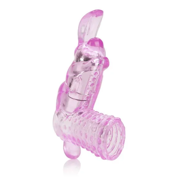 Silicone Lovers Penis Sleeve Arouser with Mini Vibe — image 2 of 2