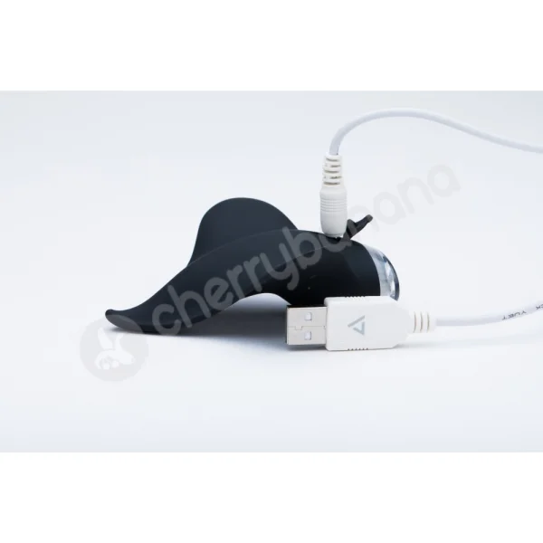 Mimic Black Rechargeable Clitoral Palm Vibrator