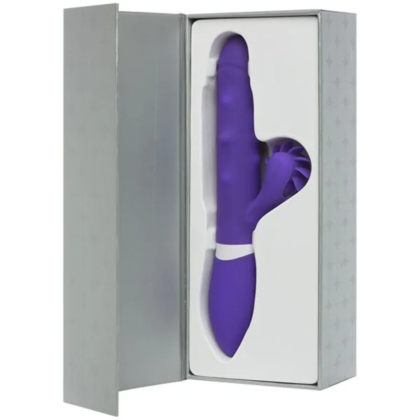 iVibe Select - iRoll Rabbit Vibe with Clit Spinner 