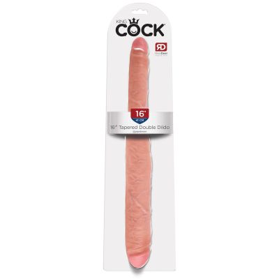 16 Tapered Double Dildo