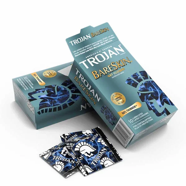 Trojan Sensitivity Bareskin Lubricated Condoms - 10 Pack — image 4 of 7