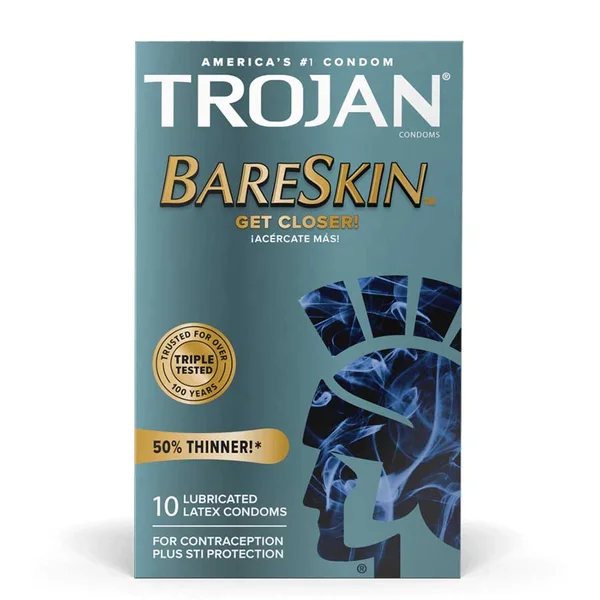 Trojan Sensitivity Bareskin Lubricated Condoms - 10 Pack — image 3 of 7