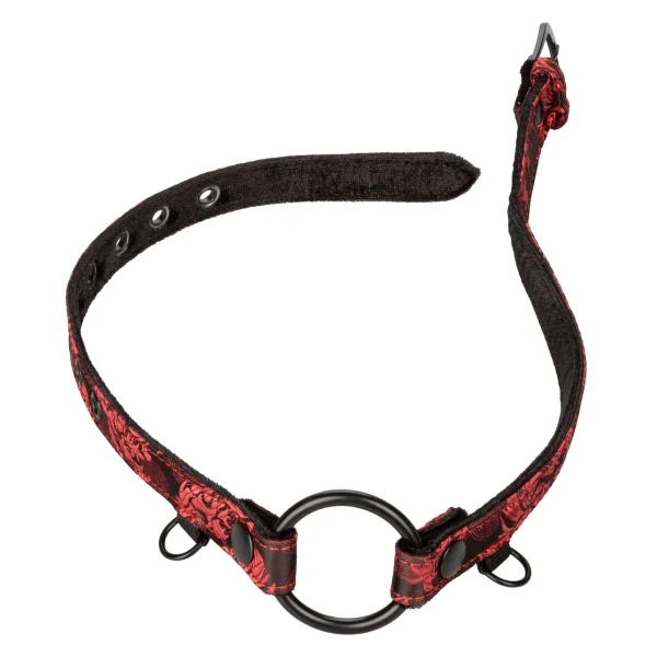 Scandal Open Mouth Gag With Clamps