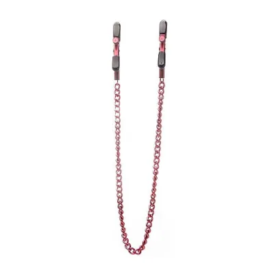 Ouch Adjustable Nipple Clamps with Chain
