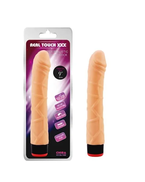 Real Touch Vibrating Cock