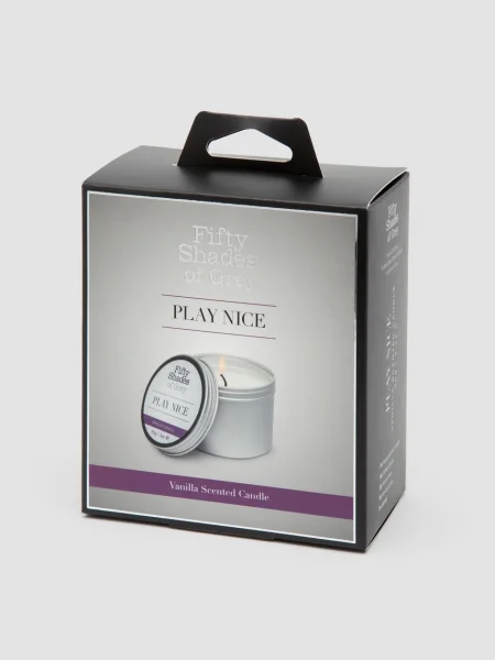 Fifty Shades of Grey Play Nice Vanilla Scented Candle 3 oz