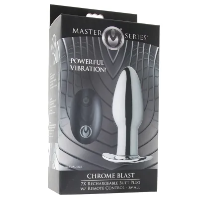 Master Series Chrome Blast Vibrating Plug