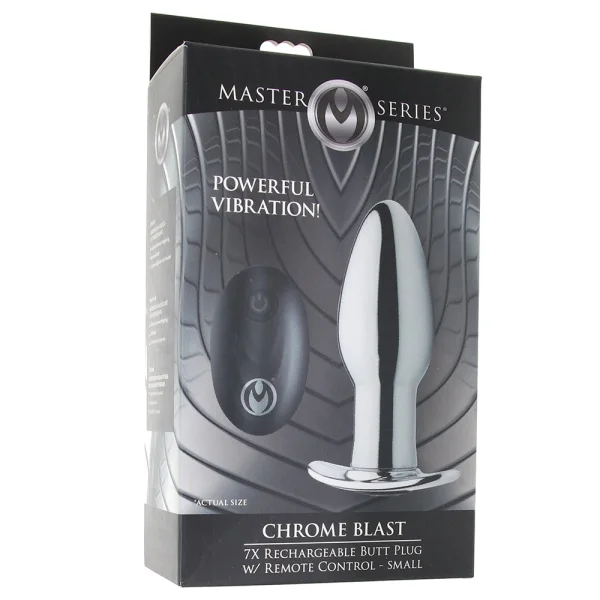 Master Series Chrome Blast Vibrating Plug