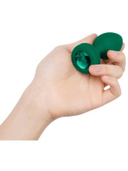 B-Vibe Vibrating Jewels Remote Control Plug M/L - various colours