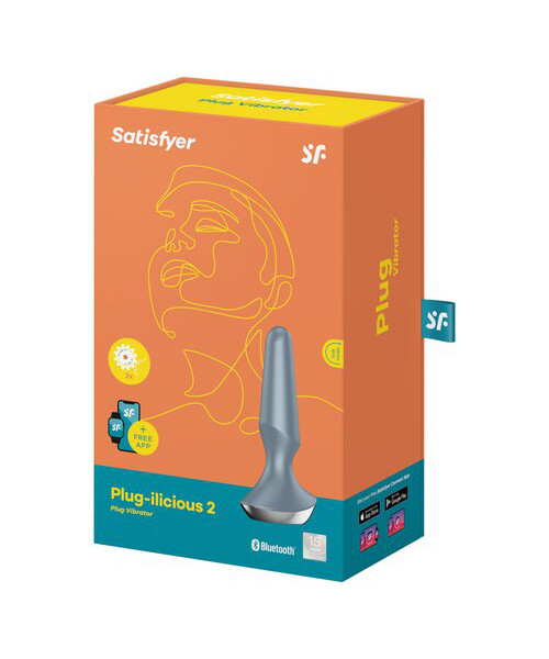 Satisfyer Plug-ilicious 2 App Controlled Rechargeable Butt Plug