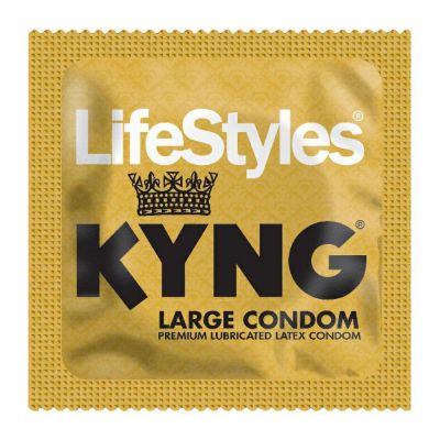 LifeStyles KYNG Large Lubricated Condoms 12 Pack