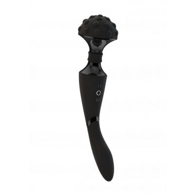 Shiatsu Bendable Massager Wand Black