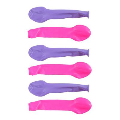 Bachelorette Pecker Balloons Pink purple