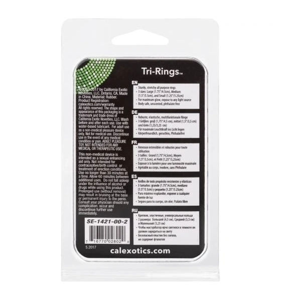Tri-Rings Glow-in-the-Dark