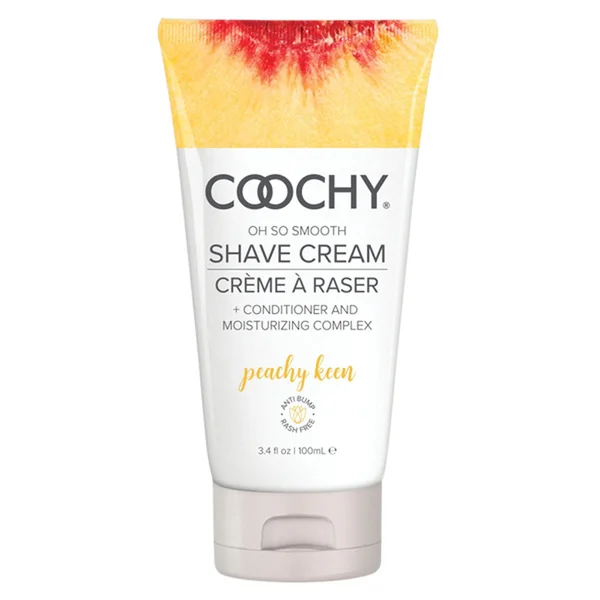 Coochy Oh So Smooth Shave Cream - Peachy Keen 3.4 Fl Oz 100ml — image 4 of 4