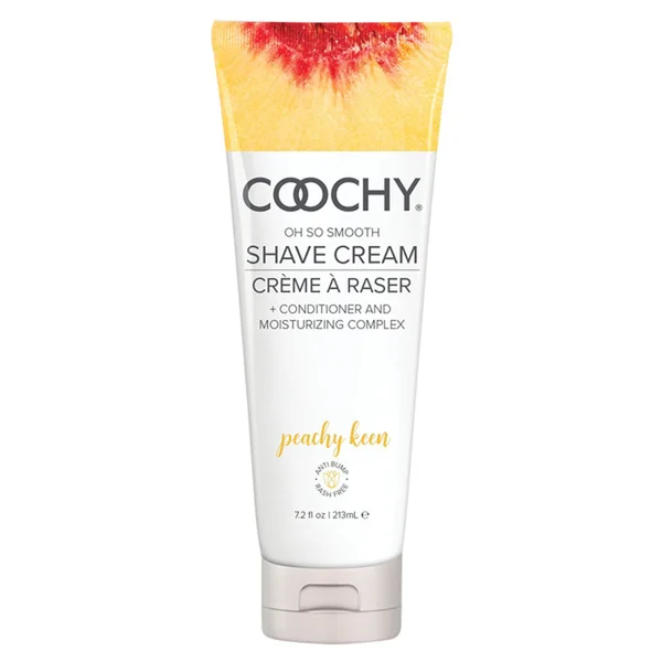 Coochy Oh So Smooth Shave Cream - Peachy Keen 7.2 Fl Oz 213ml — image 6 of 6