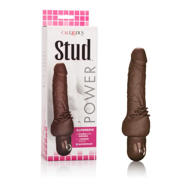 Waterproof Power Stud Cliterrific - Brown — image 9 of 12