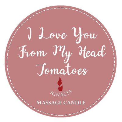 Tomatoes Massage Candle