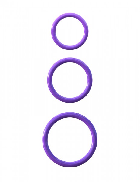 Silicone Cock Rings x3