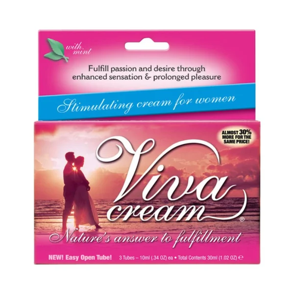 Viva Cream: Stimulating Cream For Women 3 Tube — image 4 of 5
