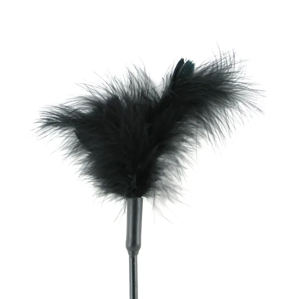 Sex & Mischief Feather Tickler by Sportsheets - Black