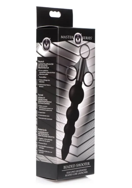 Silicone Graduated Beads Lube Launcher