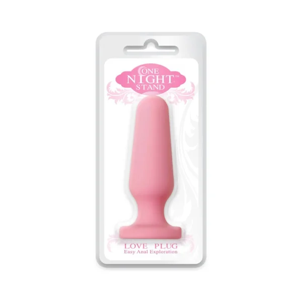 One Night Stand Love Plug Pink Easy Anal Plug — image 5 of 6