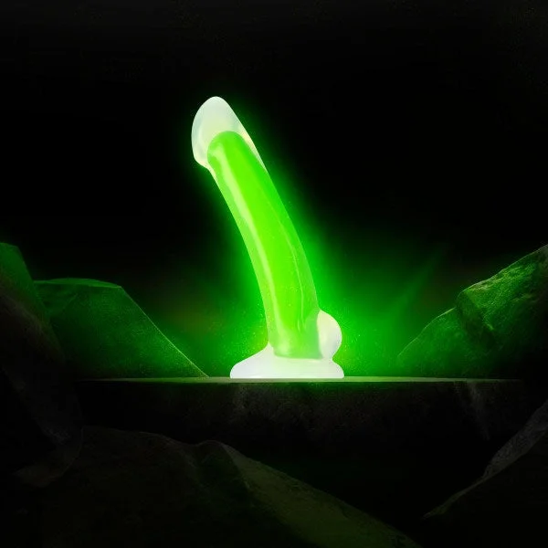 Blush Neo Elite GLOW in the Dark Omnia Dual Density Dildo