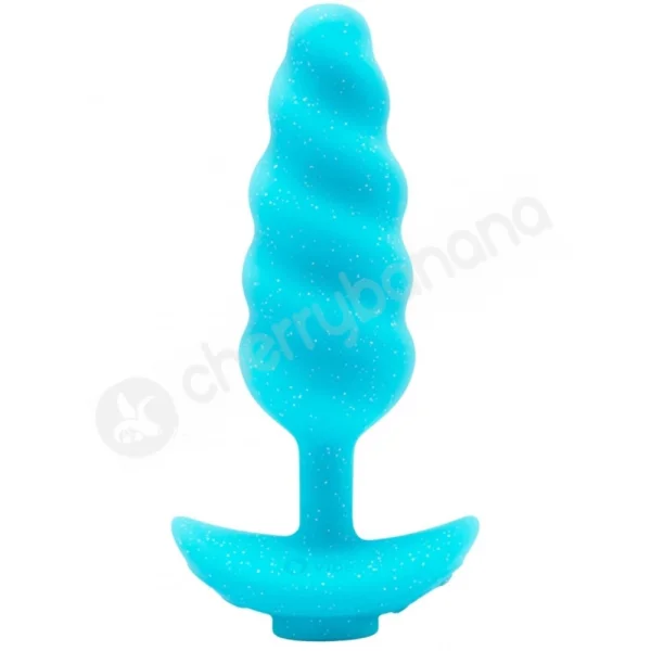 B-vibe Unicorn Vibrating Anal Plug & Rainbow Tail 6 piece Set
