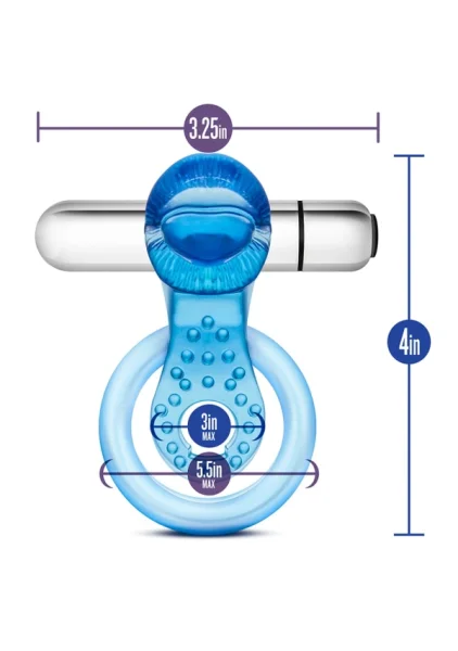 Stay Hard 10-Function Vibrating Tongue Ring