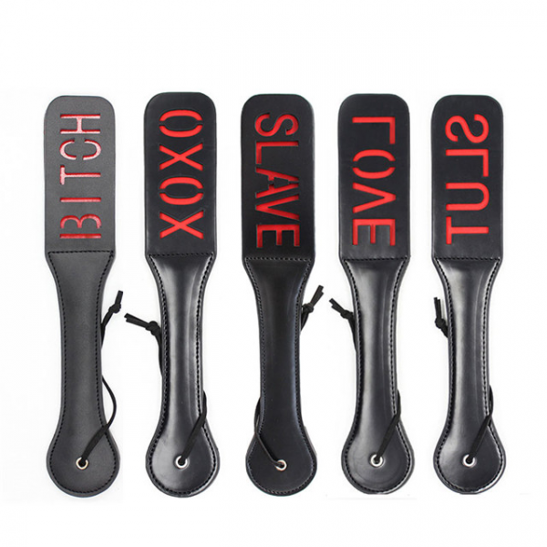 Please Imprint Leather Impression Paddle
