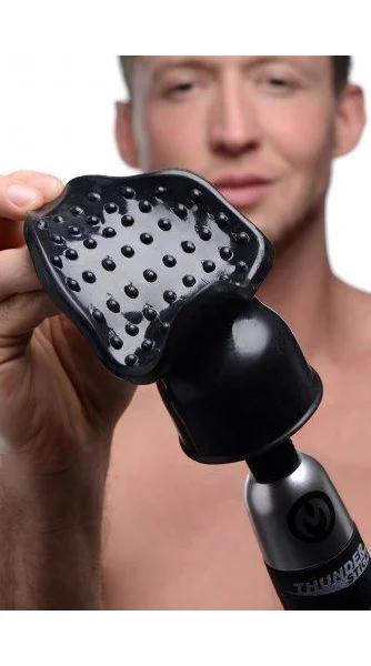 Thunder Wrap Masturbator Wand Attachment Black