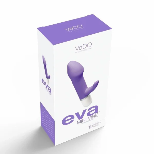 VeDO Eva Mini Vibrating Clitoral and G-Spot Vibrator - 'Orgasmic Orchid'