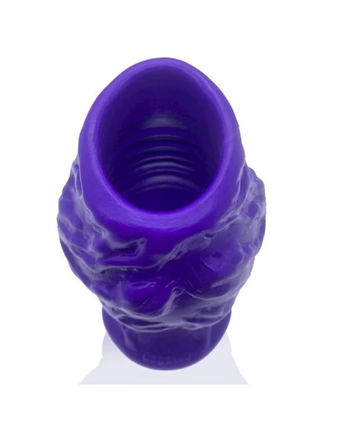 Pighole Squeal Ff Fistable Buttplug - 6.25 Inch - Purple - One Size