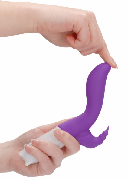 Buzzy Bee Vibrator - Purple - Best Silicone Vibrator