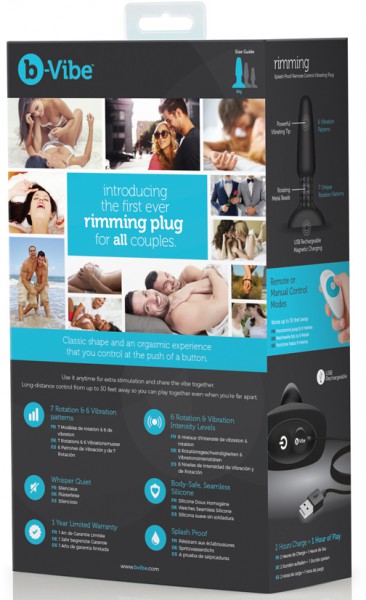 Premium Rimming Butt Plug