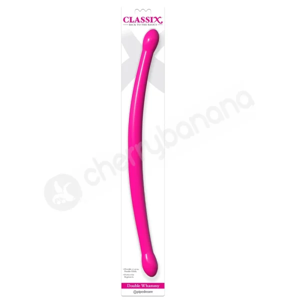 Classix Double Whammy Pink Double Ended Dildo