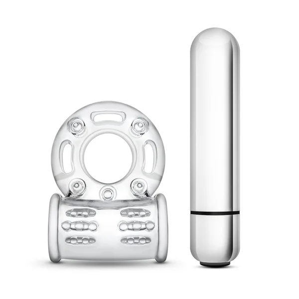 Stay Hard 10 Function Vibrating Bull Ring - Clear — image 8 of 8