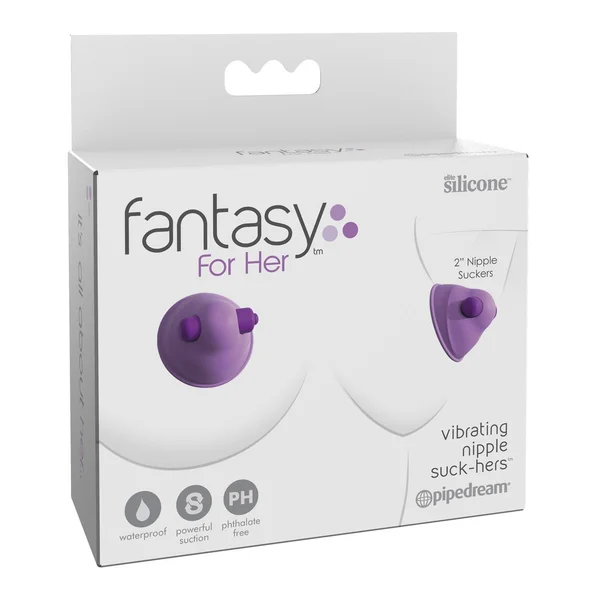Fantasy for Her Vibrating Nipple Suck-Hers 2" — image 7 of 8