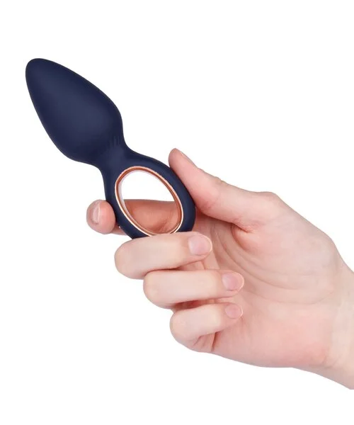 Mon Amour Navy Rose Gold 11 Function Rechargeable Butt Plug — image 6 of 6