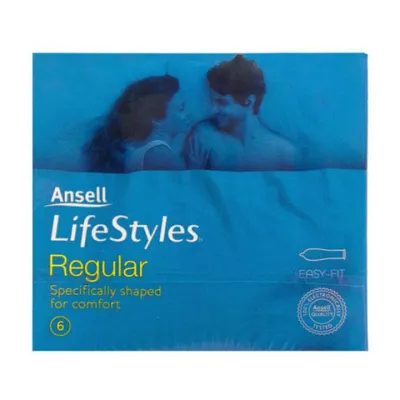 Ansell Lifestyles Regular 6 Pack