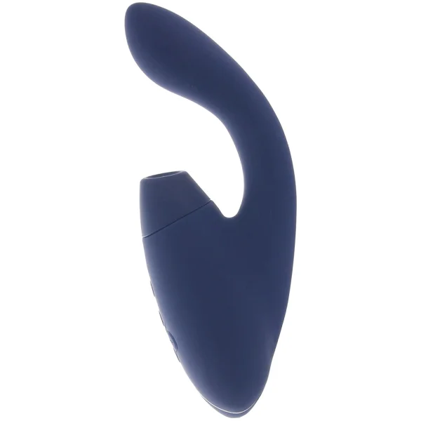 Womanizer DUO 2 Silicone Pleasure Air Clitoral & G-Spot Stimulator - Blueberry